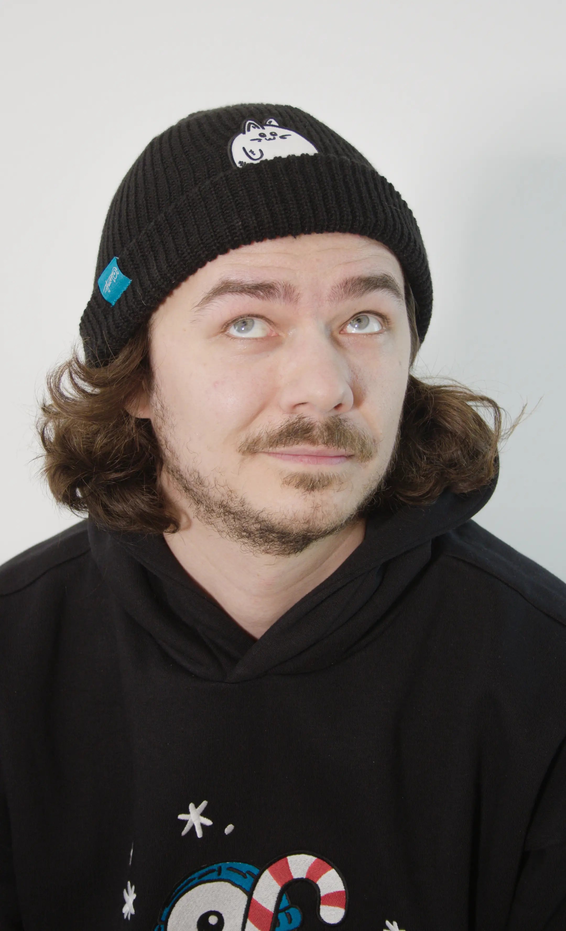 Muffin Beanie Schwarz