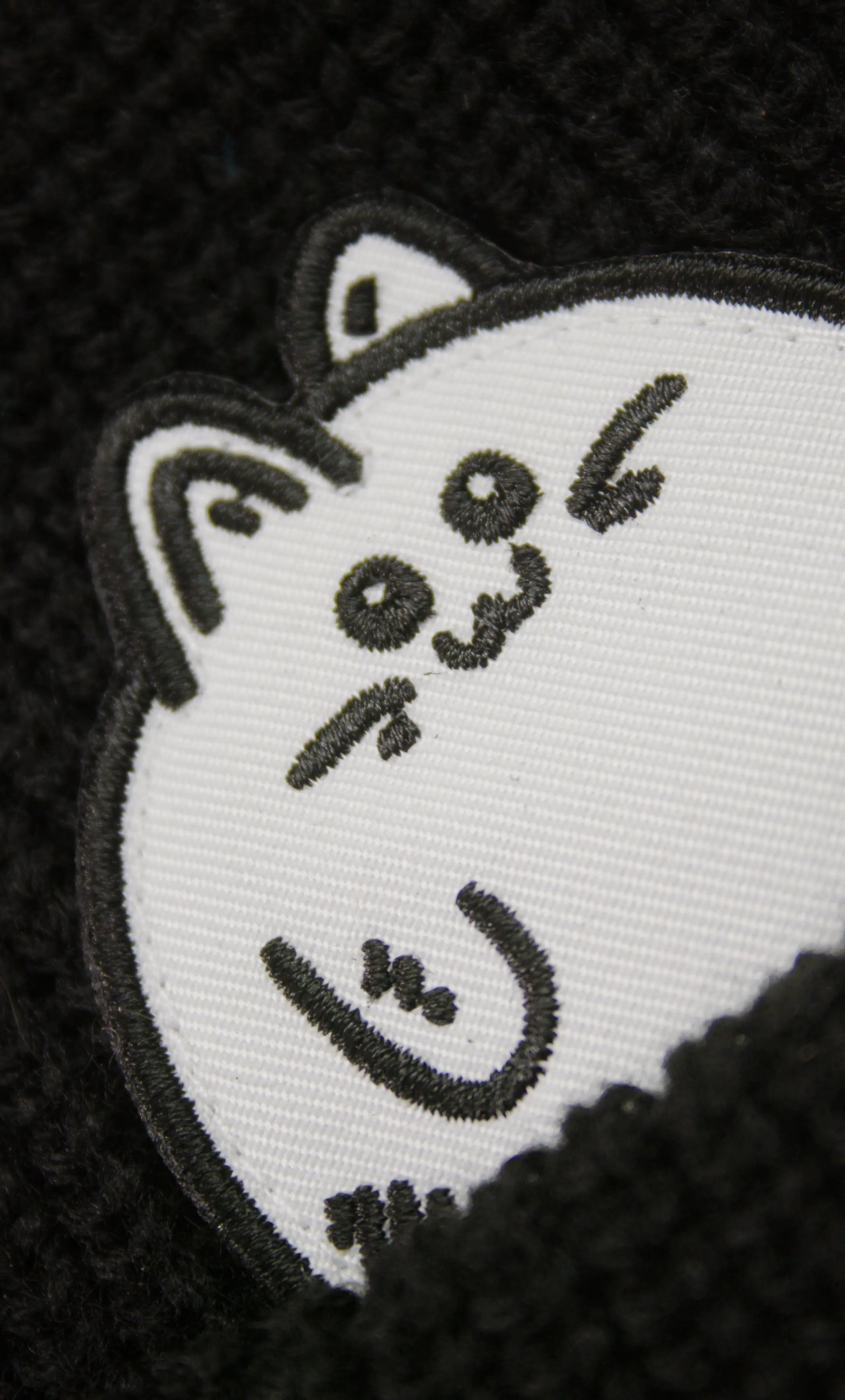 Muffin Beanie Schwarz