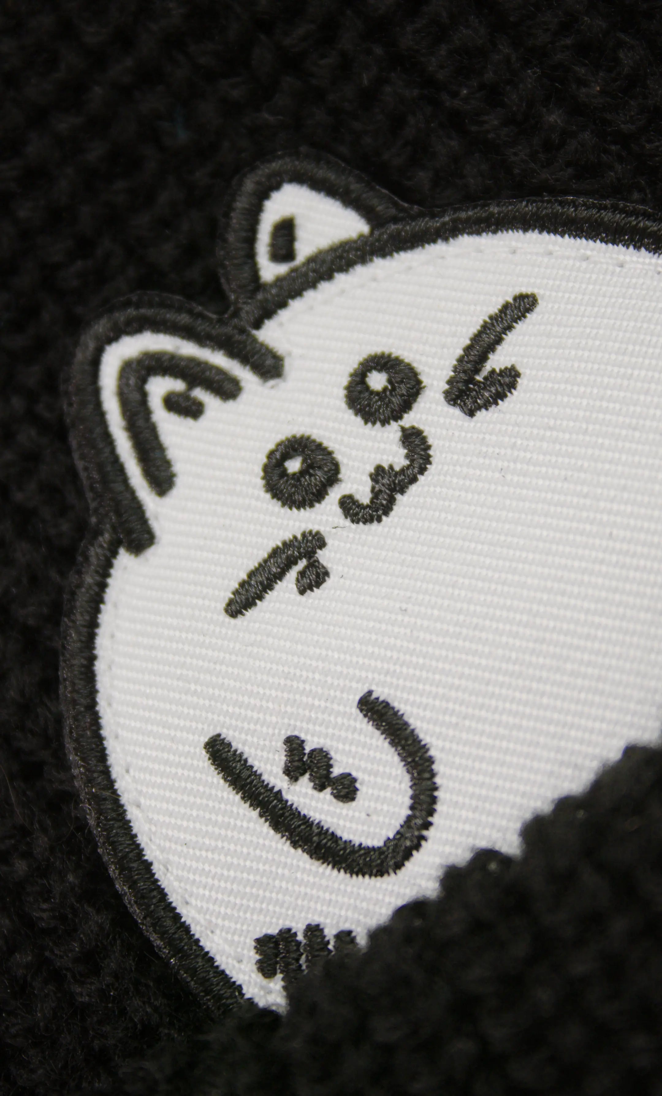 Muffin Beanie Schwarz