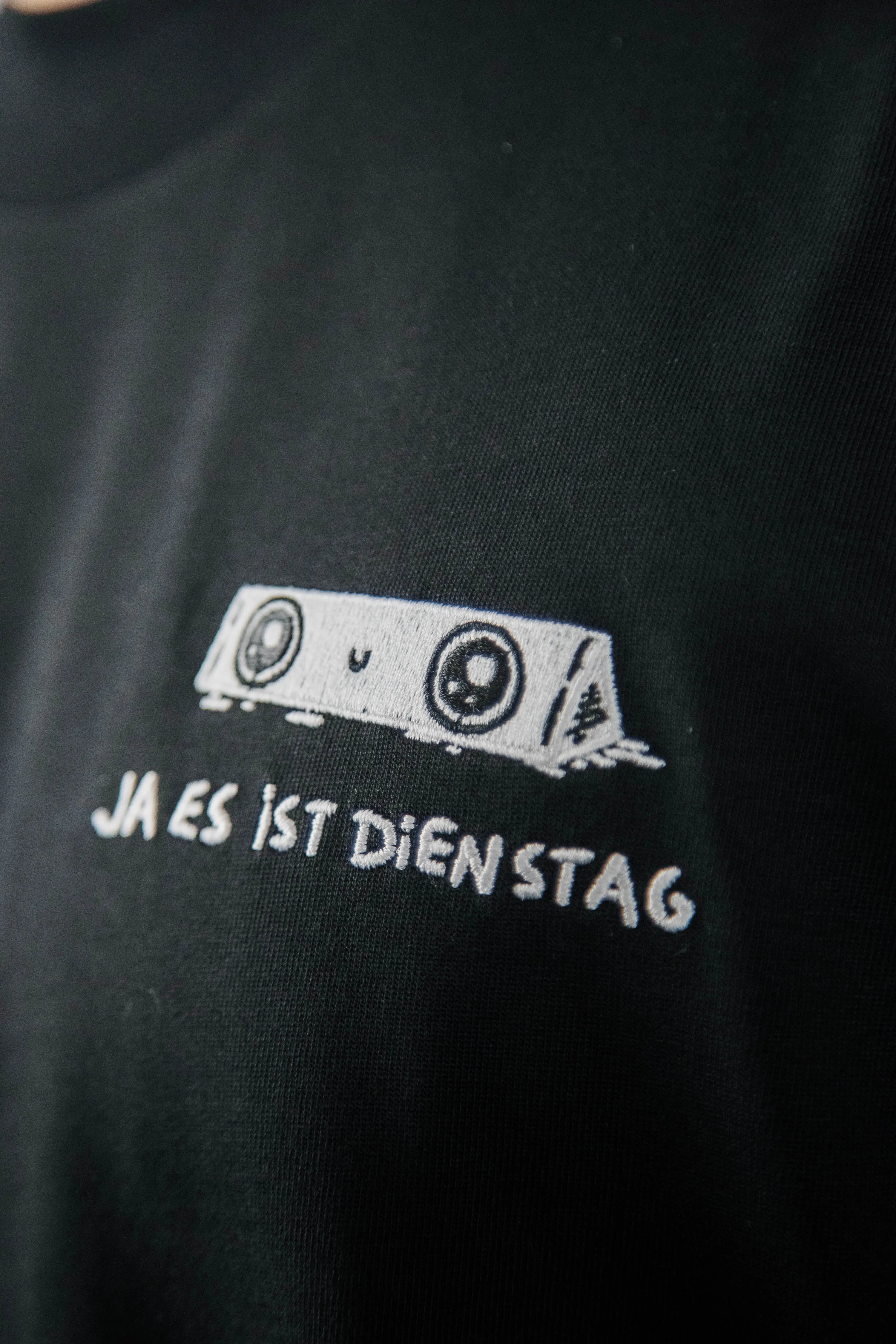Plankton - T-Shirt Dienstag (schwarz)