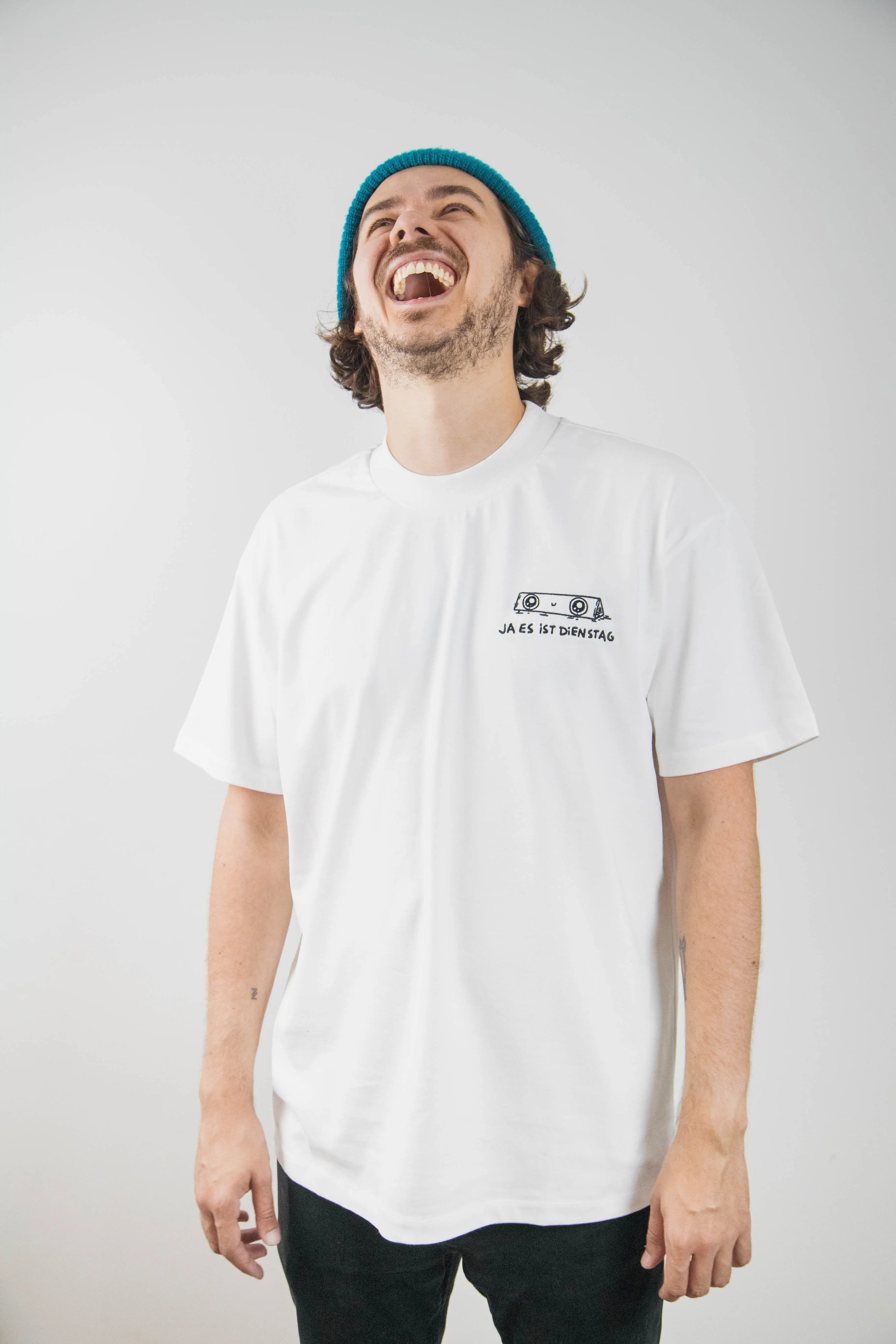 Plankton - T-Shirt Dienstag (weiß)
