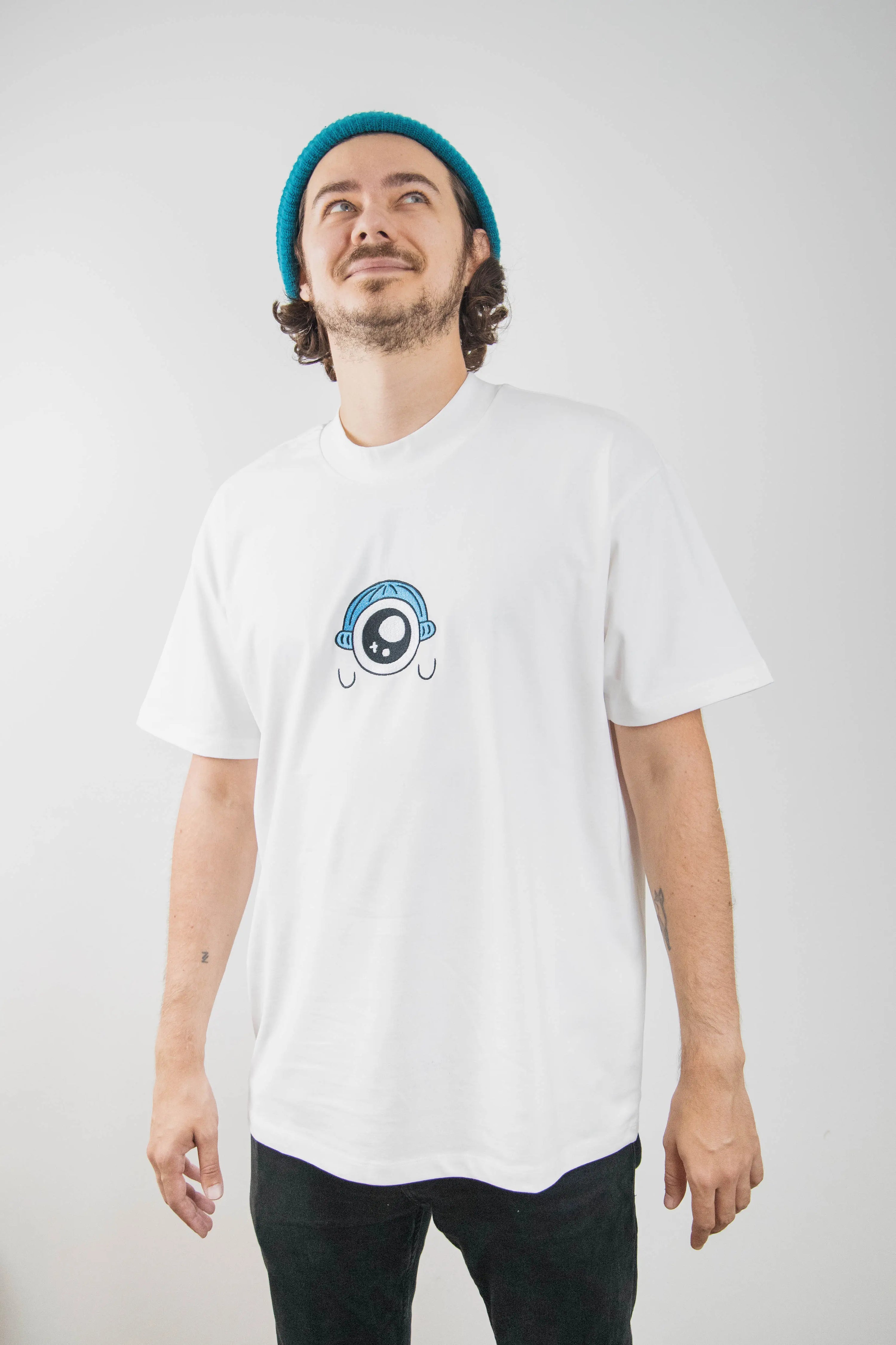 Plankton - T-Shirt Auge (weiß)
