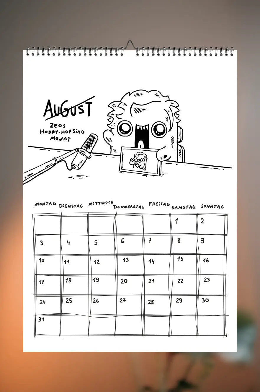 Gurkistanischer Wandkalender 2026