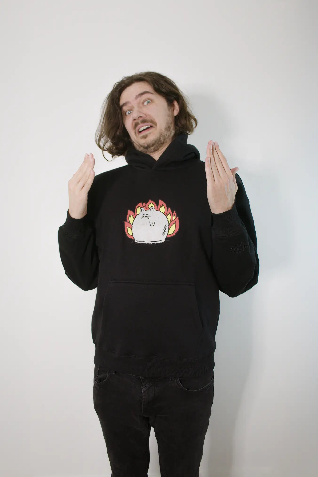 Muffin on Fire Hoodie
