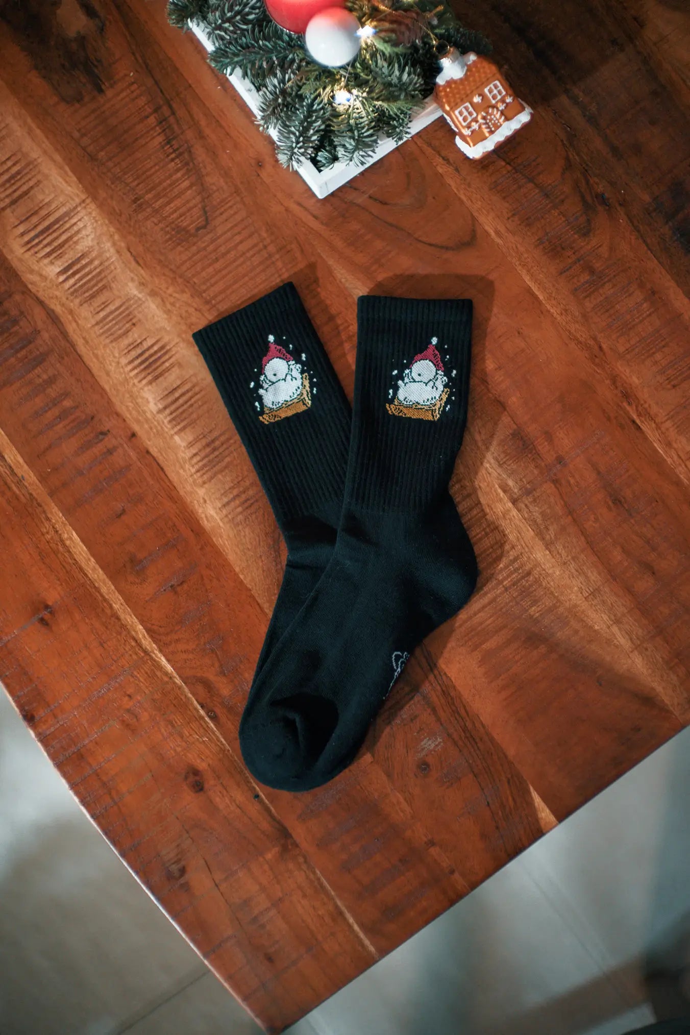 Plankton Socken Schwarz